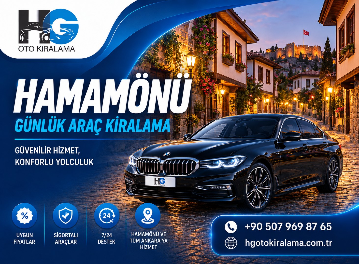 Hamamönü Araç Kiralama